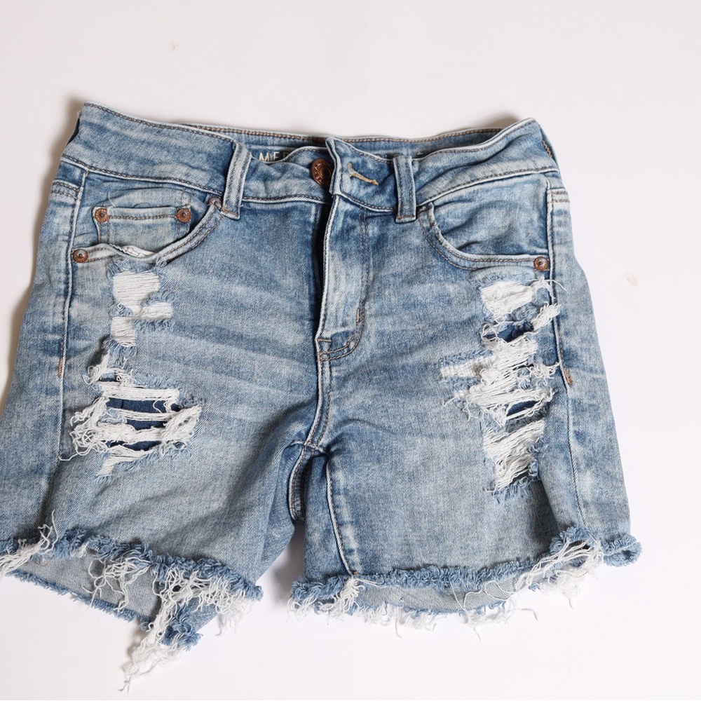 American Eagle Outfitters Blue Vintage Jean Shorts